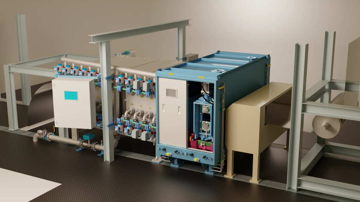 Machine de refroidissement à l'eau