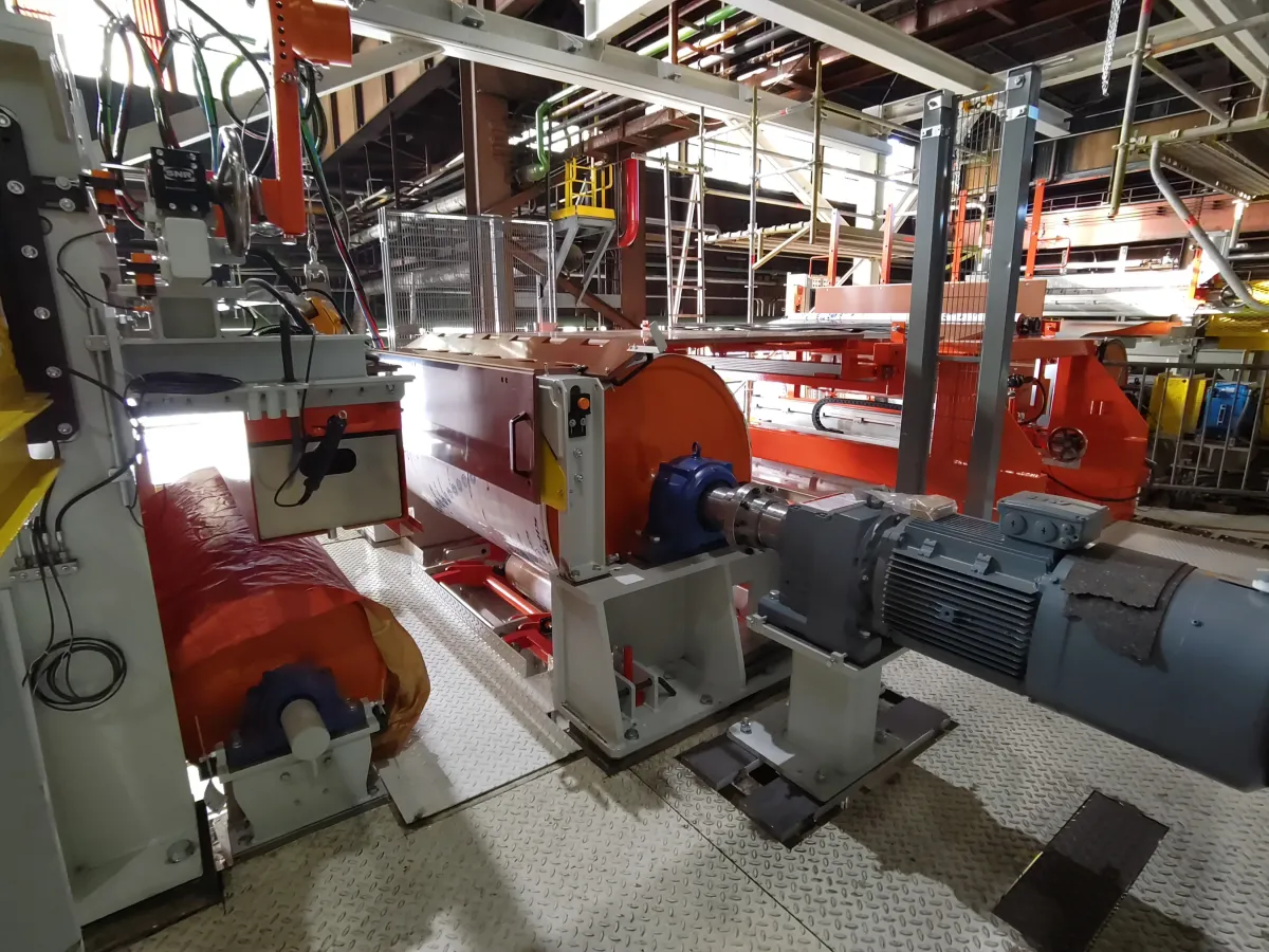 Equipements de lignes sidérurgiques