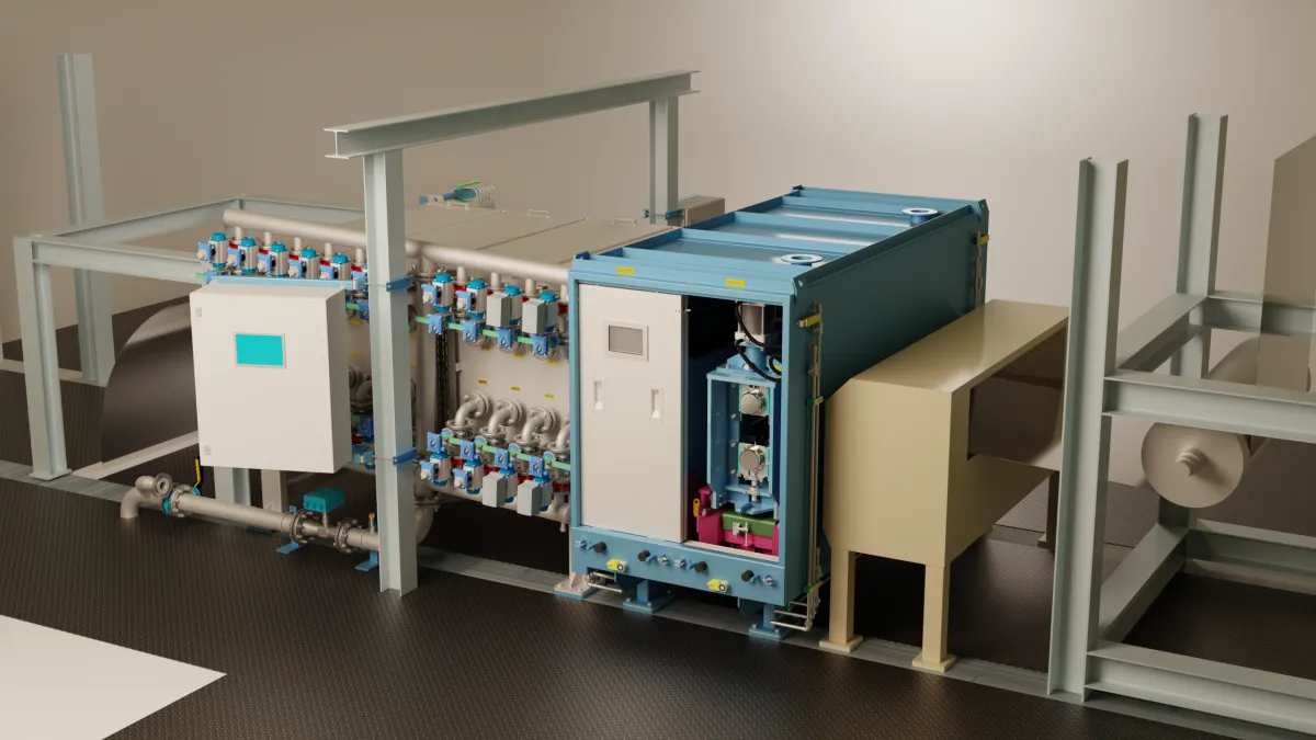 Machine de refroidissement à l'eau