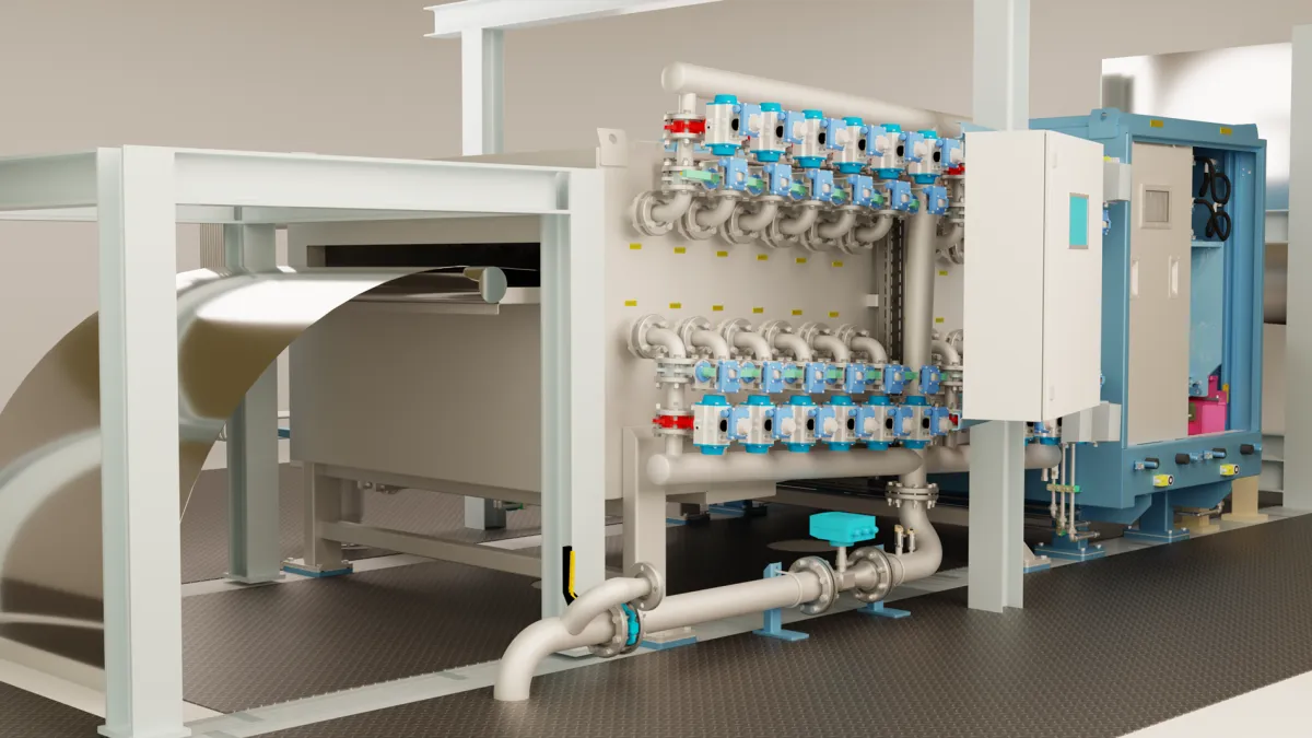 Machine de refroidissement à l'eau