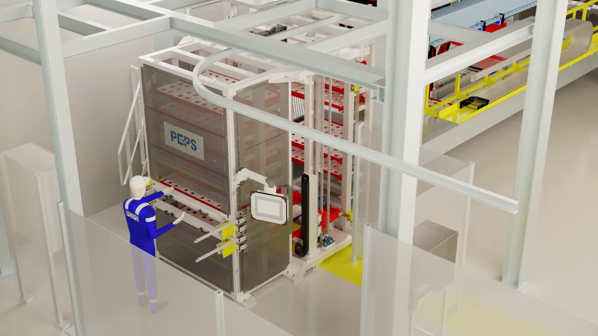 placement robotisé de pièces