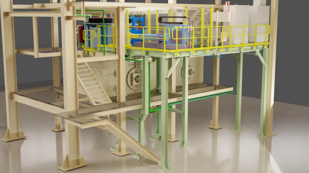 Remplacement d'un casing de four