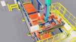 Machine de manutention de scraps