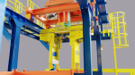 Machine de manutention de scraps